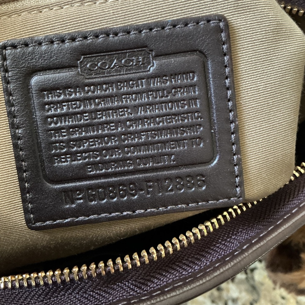 Coach Chocolate Brown Y2K Ergo Shoulder Bag - Picture 4 of 8